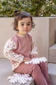 Babybol Floral Rose Pink Legging set