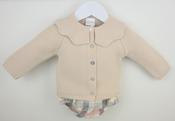 Pex Liza Natural Cardigan and Bloomer Set image