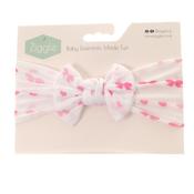 Ziggle Hearts &amp;amp; Bows Print Top Bow Turban Headband image