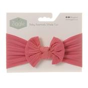 Ziggle Raspberry Top Bow Turban Headband image