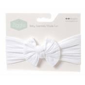 Ziggle White Top Bow Turban Headband image