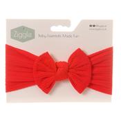 Ziggle Red Top Bow Turban Headband image