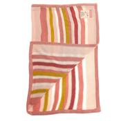Cosatto Unicorn Garden Stripe Knitted Blanket image