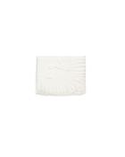 JULIANA BABY SHAWL WITH GATHERED DETAILS AND PLEATED RUFFLE image