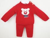Pex Red Winter Bear Knit Set image