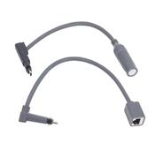 Starlink SPX Plug to RJ45 Adapter Connector Rubber and Copper 24AWG Single Core SPX to RJ45 Adapter for Starlink Gen 2