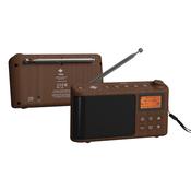 iBox Spectrum FM Portable Radio Wood