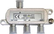 2 way tap. 8dB. Class A shielded