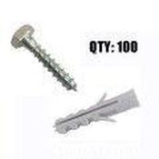 8mm Coach Bolt &amp; Plug (100s)