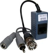Pair of Video/Audio/Power Cat5E baluns