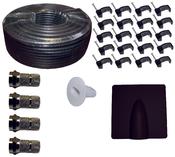 20m Black TWINSAT Satellite Cable Kit image
