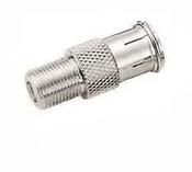 100 Push-on F Connectors (Double Adaptors)