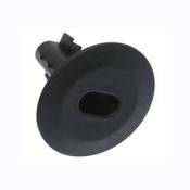 Black Twin Cable Grommet (2 x 7mm)