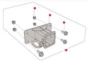 Rear Recieiver 2" Kit Corvus dx4 Terrian