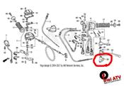 REVERSE ASSIST ARM HONDA TRX350-450