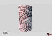 ELECTRIC FENCING POLY 6 6SS WIRE 250M