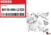 Honda TRX500 2017-2019 Rear Fender image