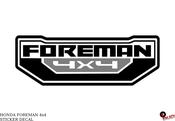FRONT CENTRE DECAL STICKER HONDA FOREMAN 500-520