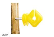 SCREW-IN ELECTRIC FENCING INSULATOR 25 PC