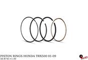 PISTON RINGS 93.00MM HONDA TRX500 01-09 image