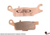REAR RIGHT BRAKE PADS YAMAHA YFM550-700 07-23 image