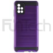 Samsung A71, Slim Armor Case, Color Purple.