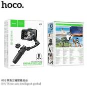 Hoco K91 Three-Axis Selfie Extendable Intelligent Gimbal