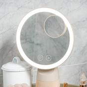 Steepletone Glow Plus Beauty Ring Light Mirror &amp; Bluetooth Speaker image