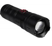 Aluminum Alloy Rechargeable Flashlight with Power Bank 5.5*7*15cm image
