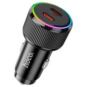 Hoco NZ14B Guerrero Dual Type-C Car Charger (50W) image