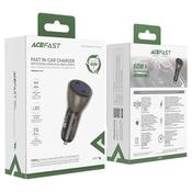 ACEFAST B10 Metal Car Charger with Digital Display 60W image