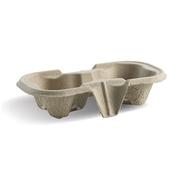 Biodegradable 2 Cup Holder