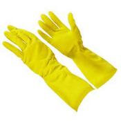 Yellow Household Gloves Medium 1x5 image