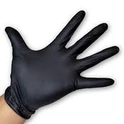 Jefferson Gecko Grip Black Nitrile Gloves X-Large (Box Of 50