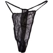 SS G string black 50 pk