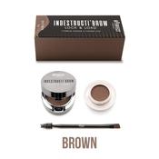 IndestructiBrow Lock and Load Eye Brow Set Brown 4g image