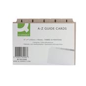 A-Z Guide Cards