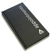 Appointment Book 3 Assistant - Black