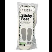 Agenda sticky feet 25pk