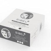 Sibel Alufoil Pre-cut Embossed 14MU Black
