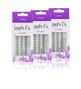 Lash FX Mink Cluster Medium Flare Black