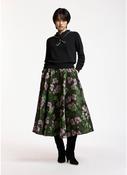 ESSENTIEL ANTWERP SWEATER WITH PEARL EMBELLISHED BOW COLLAR IN BLACK image