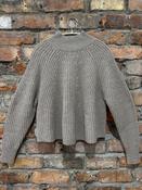 ALLUDE MOCK-NECK SWEATER
