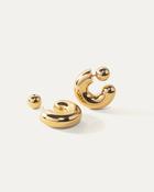 JENNY BIRD TOME HOOPS large GOLD image