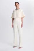 SIMKHAI ELVESSA EMBELLISHED SATIN JACKET image