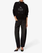 ISABEL MARANT MOBY GLITTER SWEATSHIRT image