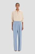 VICTORIA BECKHAM TAILORED TROUSER IN OCEAN MIST