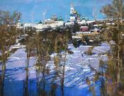 Monastery in Winter   Zagorsk