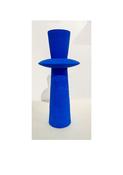 Electric Blue Textured Vortex Vessel