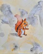 Origami Squirrel